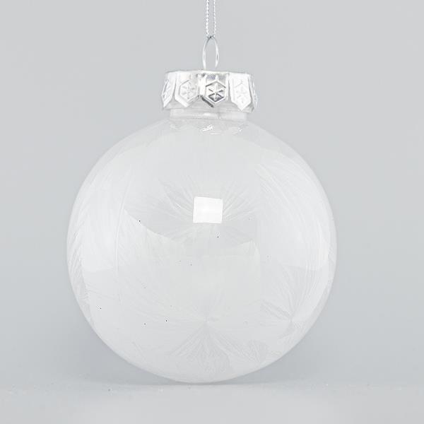 BOLAS PET PLÁSTICO EFECTO SEDA, SET 6PZS, 8cm