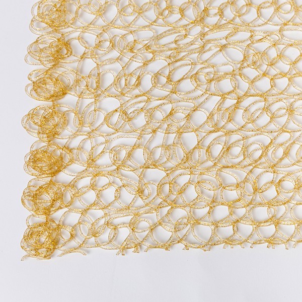 SETO PVC DORADO CON BRILLO 1x10cm