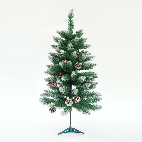 ÁRBOL NEVADO CON BAYAS, 150cm