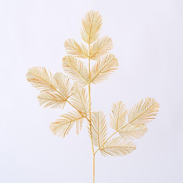 RAMITA DORADA, CON BRILLO, 75cm