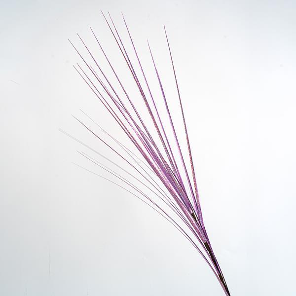 RAMITA METALIZADA COLOR LILA 80cm