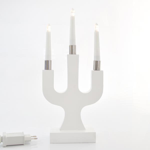 PALOMINO DE MADERA, 3 LED BLANCO CALIDO, TRANSFORMADOR, 17,5x7x38,5cm