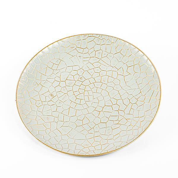 PLATO DE MADERA, MENTA, 39,5cm