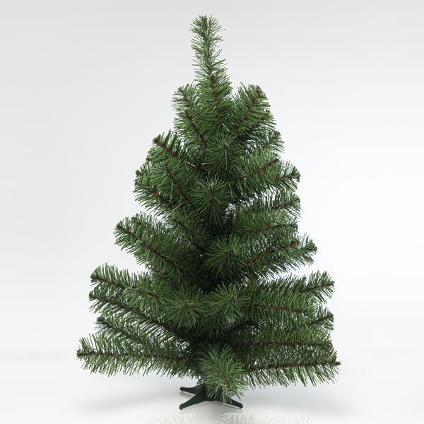 ÁRBOL 80cm, 61 PUNTAS (ANCHO PUNTAS 8cm), COLOR VERDE