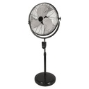VENTILADOR INDUSTRIAL METALICO DE PIE Y MANDO FORMA "U" 100W Ø50