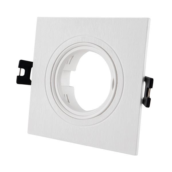 SPOT EMPOTRABLE CUADRADO ORIENTABLE PC GU10 IP20