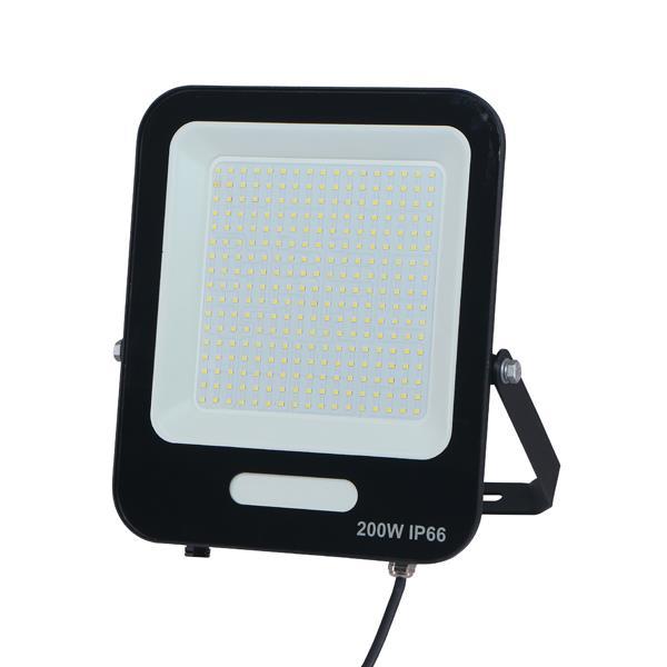 PROYECTOR LED SMD 200W NEGRO IP66 PLUS EUROLAMP