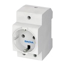 ENCHUFE PARA CARRIL DIN SK 16A GACIA