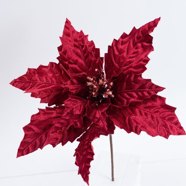 FLOR DE PASIÓN DE TERCIOPELO, BORGOÑA, 37x24cm