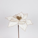 FLOR DE POINSETTI MARFIL, 30x44cm