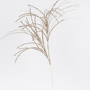 RAMA DECORATIVA CON BRILLO DE CHAMPÁN, 89 cm