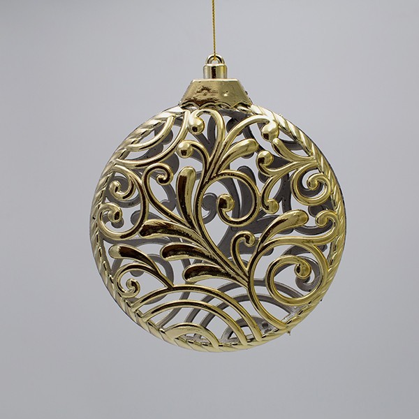 BOLA TALLADA, CHAMPÁN, 17x14,5cm