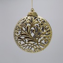 BOLA TALLADA, CHAMPÁN, 17x14,5cm