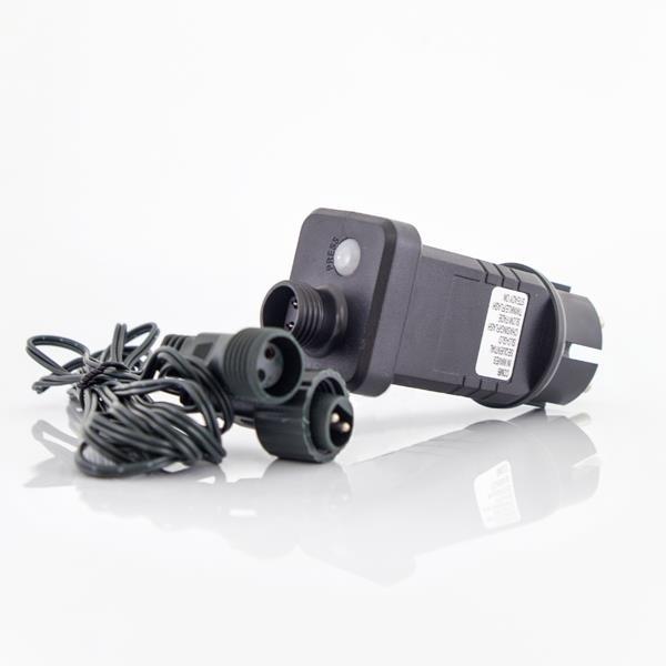 ADAPTADOR, 8 M/F Y MEMORIA, 31 V/12 W, HASTA 1500 LED, CABLE PVC VERDE, CABLE CONDUCTOR 3 m, IP44