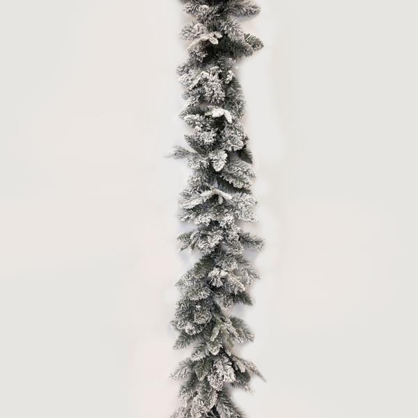 GUIRNALDA NIEVE, PE Y PVC, 270cm