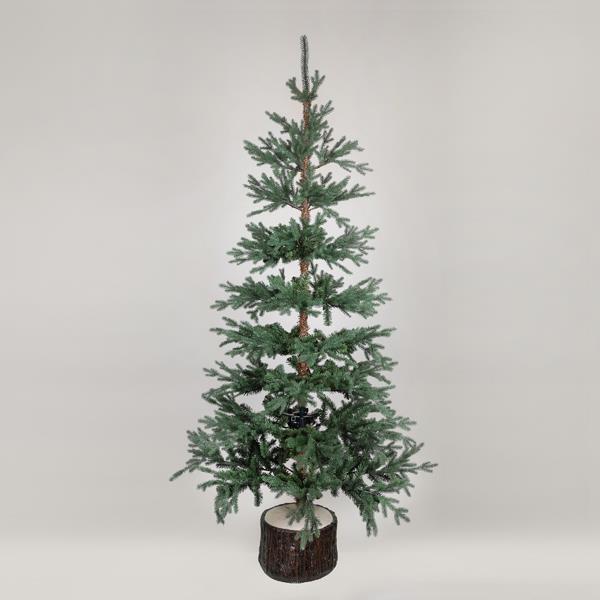 ABETO DINAMARCA, PE Y PVC, CON RIEL DE MADERA EN LA BASE, 180cm