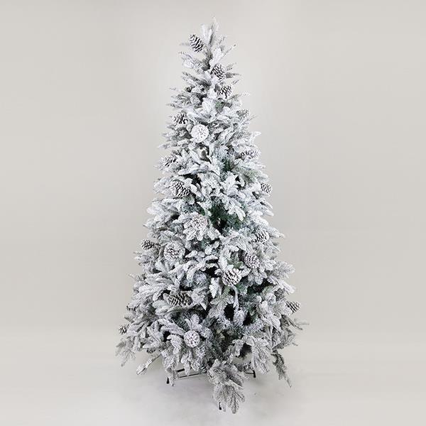 ABETO NEVADO CON PIÑAS, REIKIAVIK, 210 cm