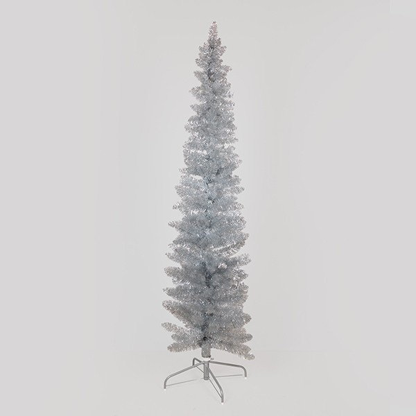 ÁRBOL DE PLATA, SUPERSLIM, 210 cm
