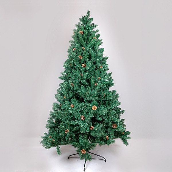 ABETO OFELIA, CON PIÑAS, PVC 180cm