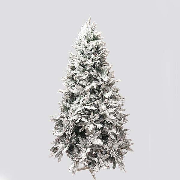 ABETO, MEZCLA DE PVC CON PLÁSTICO Y PIÑAS, KLEIO, 210cm