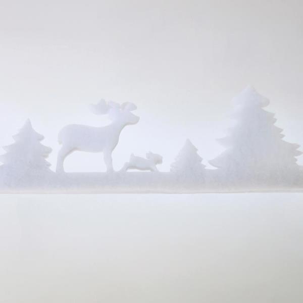 GUIRNALDA ECOLÓGICA CON CIERVOS, 180cm