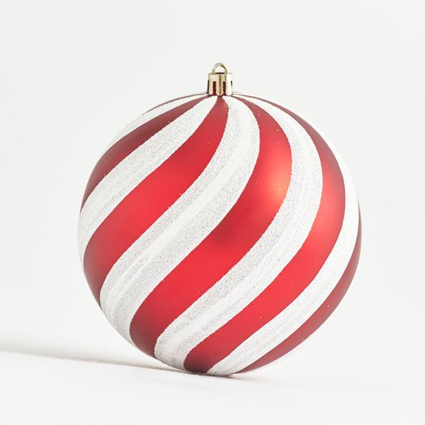 PELOTA DE PLÁSTICO, BLANCA Y ROJA, SET DE 2 PIEZAS, 15 cm