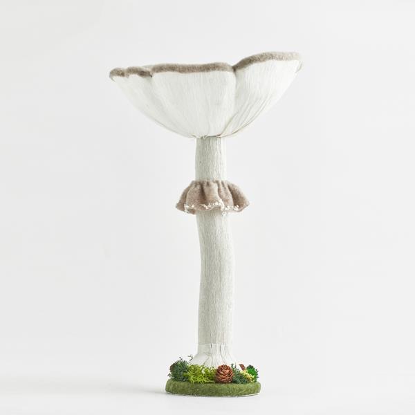 SETA, MARRÓN PÁLIDO, CON TRONCO BLANCO, 26x26x40cm