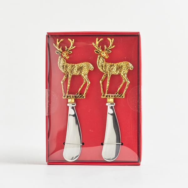 ESPARCIDOR, CON CIERVO DORADO, JUEGO DE 2 PIEZAS