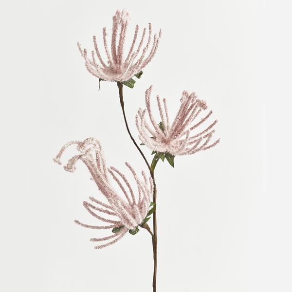 RAMITA, CON FLORES ROSAS, 51cm