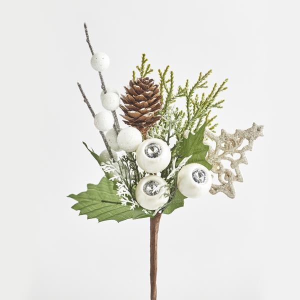 RAMITA CON DECORACIONES 24cm