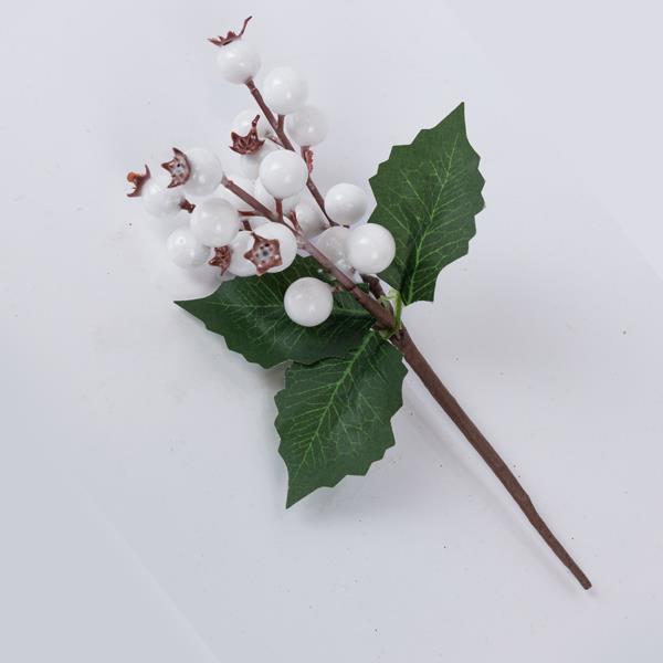 PICO CON BAYAS BLANCAS, 21cm