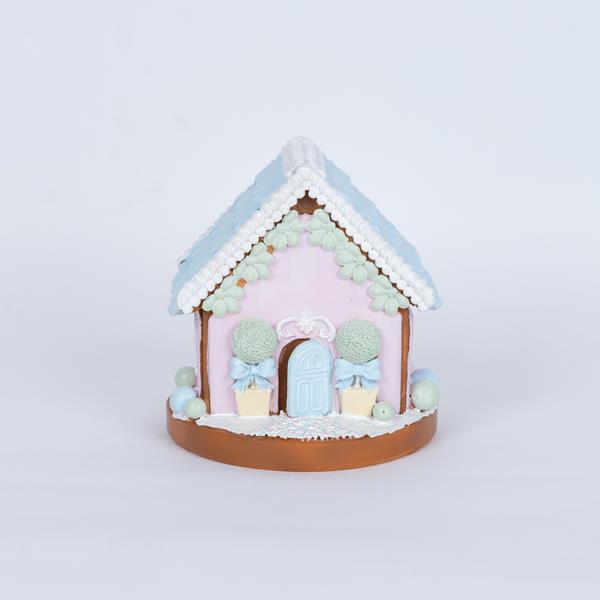 CASA DE JENGIBRE, ROSA, 12,5cm