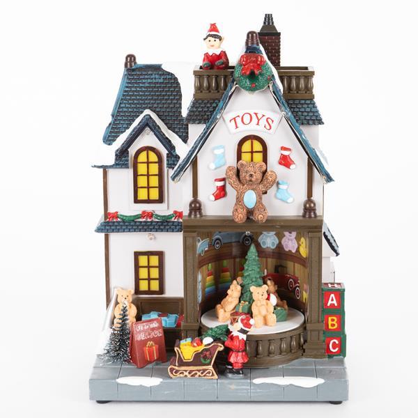 JUGUETERÍA ILUMINADA CON MÚSICA Y MOVIMIENTO, ADAPTADOR, 18,1x12,7x26,5cm