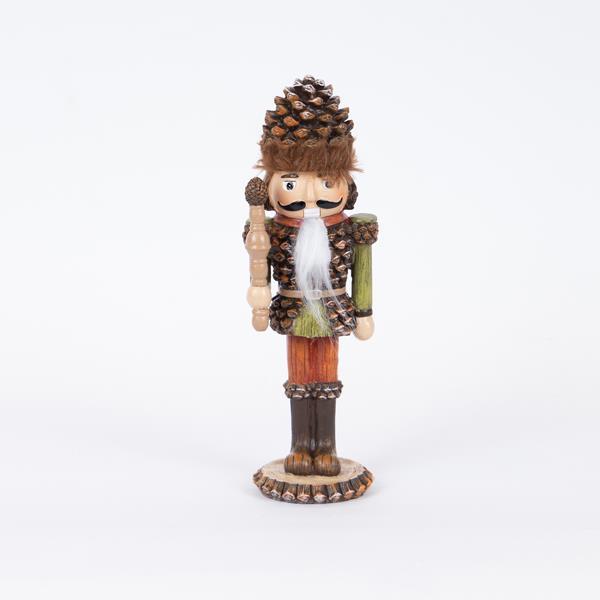 SOLDADO CON PINO, VERDE-ROJO, 20,50CM