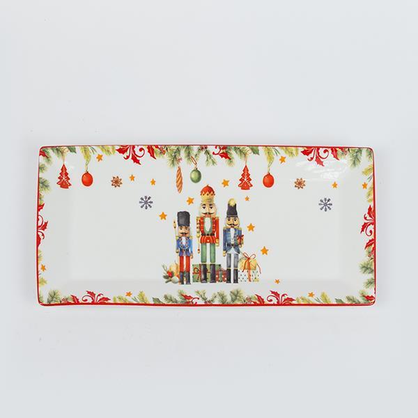 PLATO RECTANGULAR CASCANUECES, 32,8CM