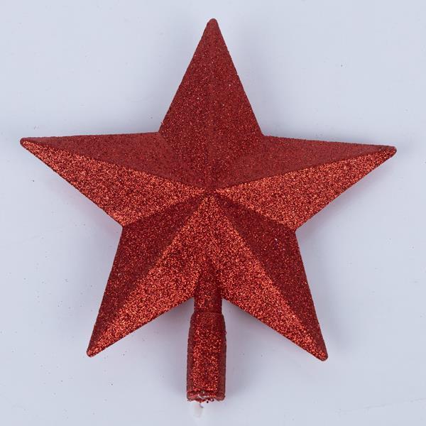 COPA DE ÁRBOL, PLÁSTICO, ROJA, 20 CM (TOP 120)