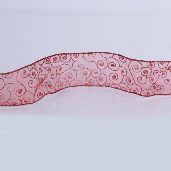 CINTA ROJA, 5X2,7CM (TOP 120)
