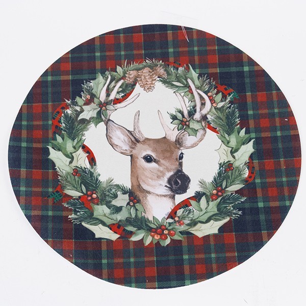 MANTEL INDIVIDUAL CON RENO, 40CM