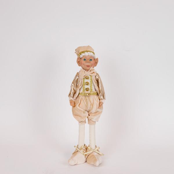 DUENDE CON ROPA DE CHAMPÁN Y COPA, 60CM