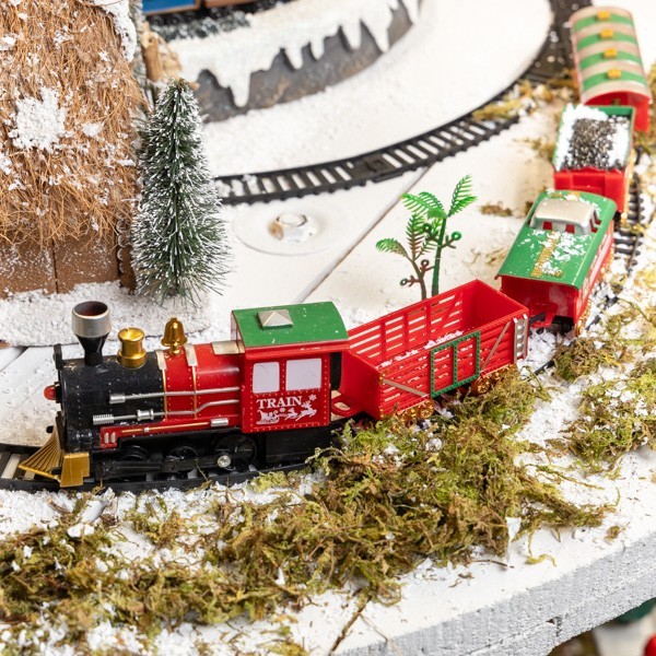 TREN CON RIELES Y MÚSICA, 20 PIEZAS