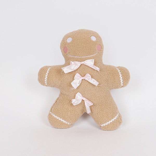 ALMOHADA DE GALLETA DE JENGIBRE, 35X38CM