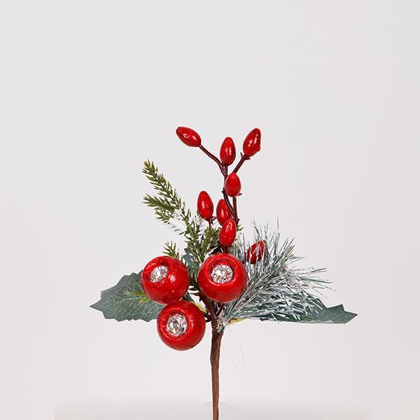 PICK CON ARÁNDANOS ROJOS, 20CM