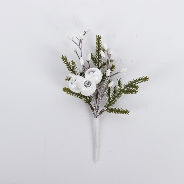 PICK CON ARÁNDANOS BLANCOS Y BAYAS, 20CM