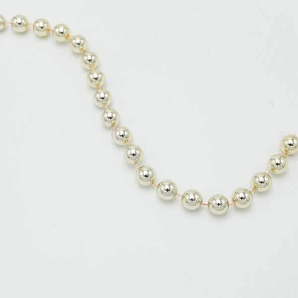 CADENA CON PERLAS DE CHAMPÁN, 14 MM, 270 CM