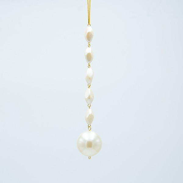 ESTALACTITA CON PERLA GRANDE, 3X15CM