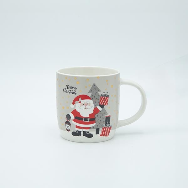 TAZA CON PAPÁ NOEL, 350ML