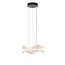 LÁMPARA DE TECHO COLGANTE LED 34W 3024lm 3000K Ø340mm NEGRO ARTE ILLUMINA FIRENZE