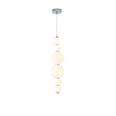 LÁMPARA DE TECHO COLGANTE ALUMINIO 24W 2800lm 3000K 2800lm 3000K Ø175x2262mm BLANCO ARTE ILLUMINA BLOSSOM