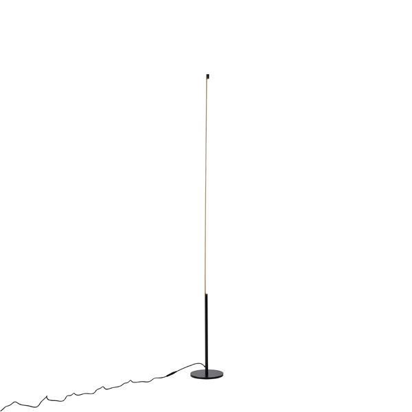 LÁMPARA DE PIE METAL LIGERA ED 23W 1380lm 3000K 180x1600mm NEGRO ARTE ILLUMINA LINEA