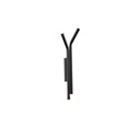 APLIQUE DE PARED ALUMINIO LED 10W 600lm 3000K 400x75mm NEGRO ARTE ILLUMINA CASCADE